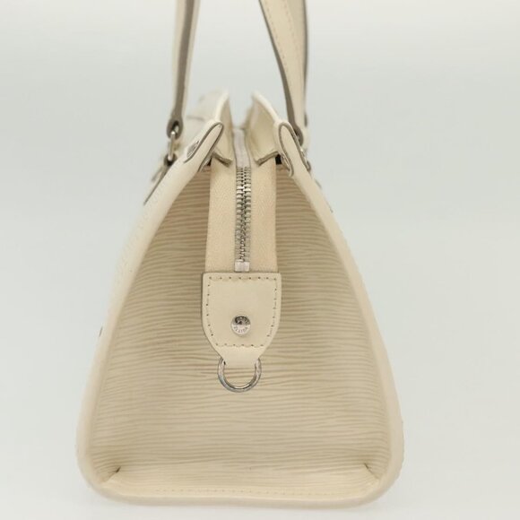 LOUIS VUITTON Epi Madeleine PM Hand Bag White Yvoire - Picture 5 of 16